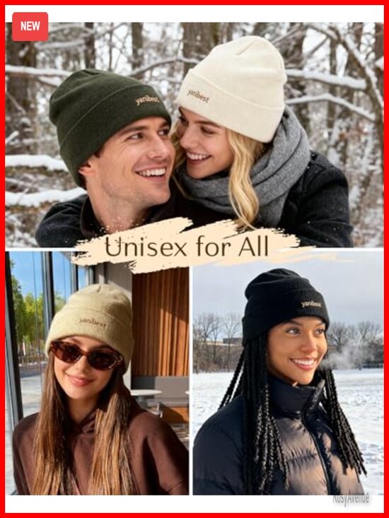 Mulberry Silk Lined Beanie Winter Hat for Unisex Windproof main image 4